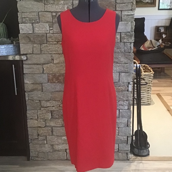 Red sheath dress - Picture 1 of 4